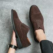 Chaussures italiennes chics en daim