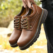 Chaussures Oxford en cuir style britannique
