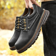 Chaussures Oxford en cuir style britannique
