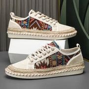 Chaussures elegantes en toile