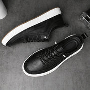 Sneakers chics en cuir