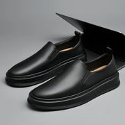 Chaussures slip-on en cuir