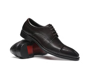 Chaussures business chics en cuir