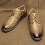 Chaussures habillees casual en cuir