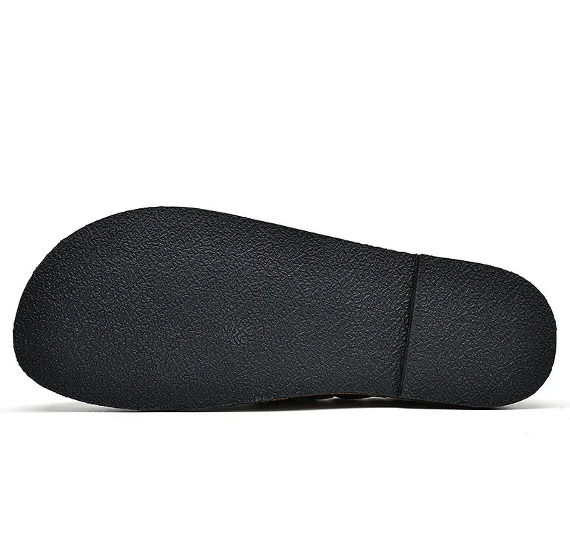 Mocassins en cuir a boucle