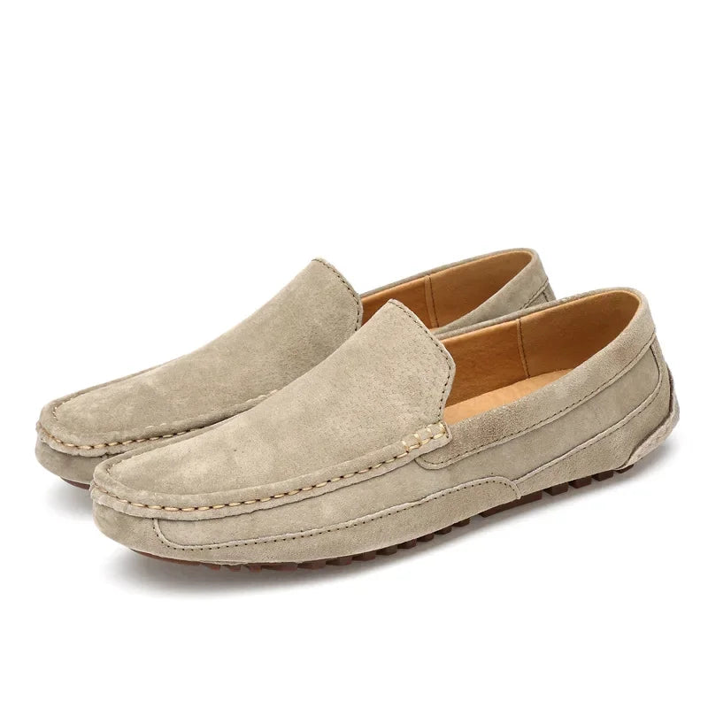Mocassins chics en daim premium
