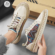 Chaussures elegantes en toile