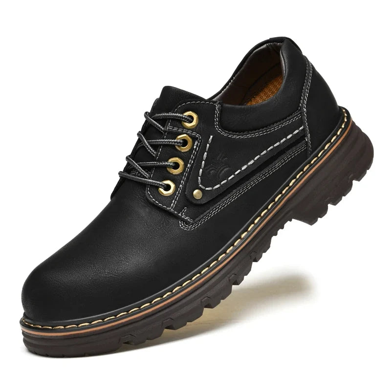 Chaussures Oxford en cuir style britannique