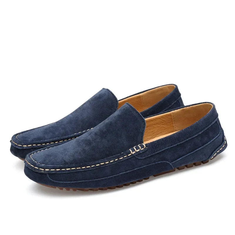Mocassins chics en daim premium
