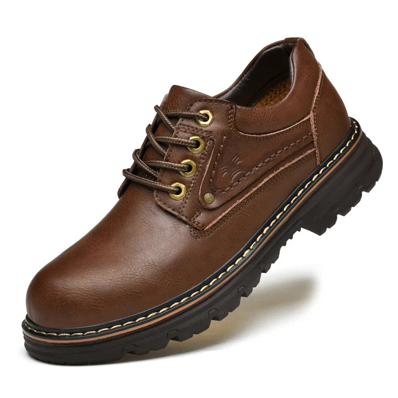 Chaussures Oxford en cuir style britannique