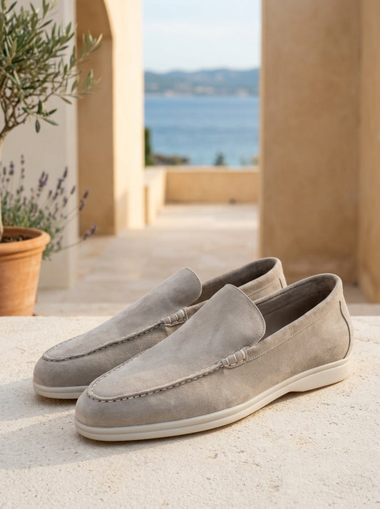 Mocassins élégants en daim premium