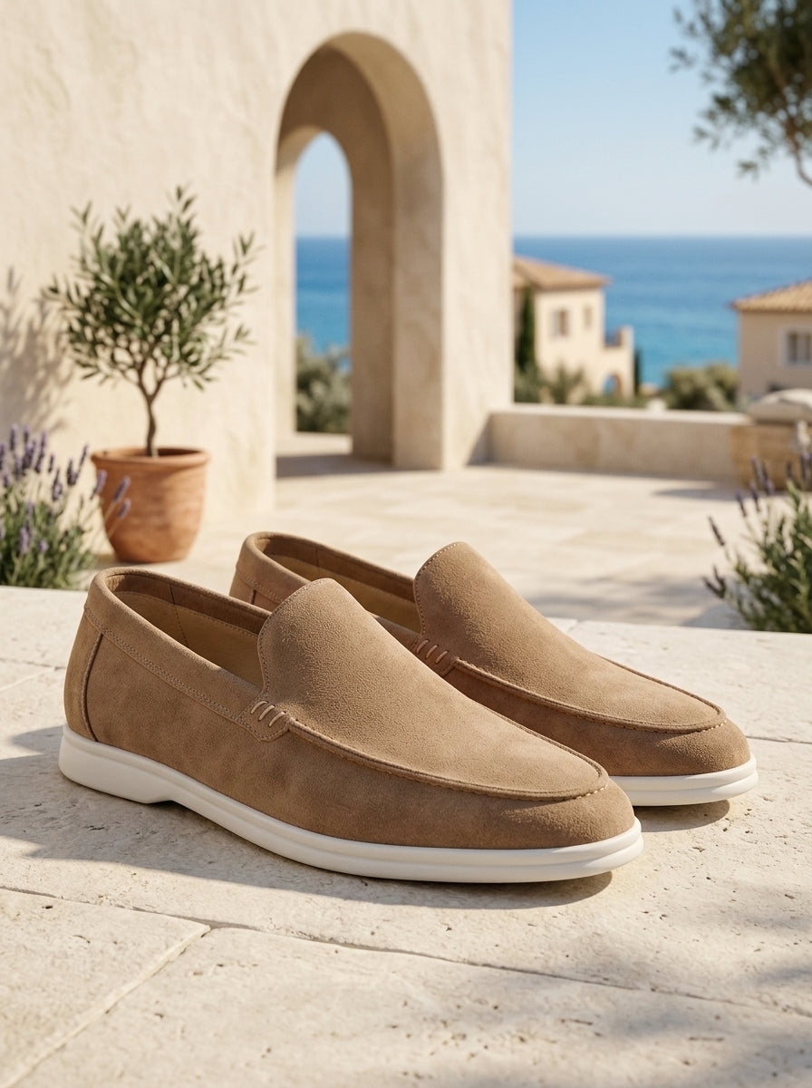 Elba | Mocassins en daim