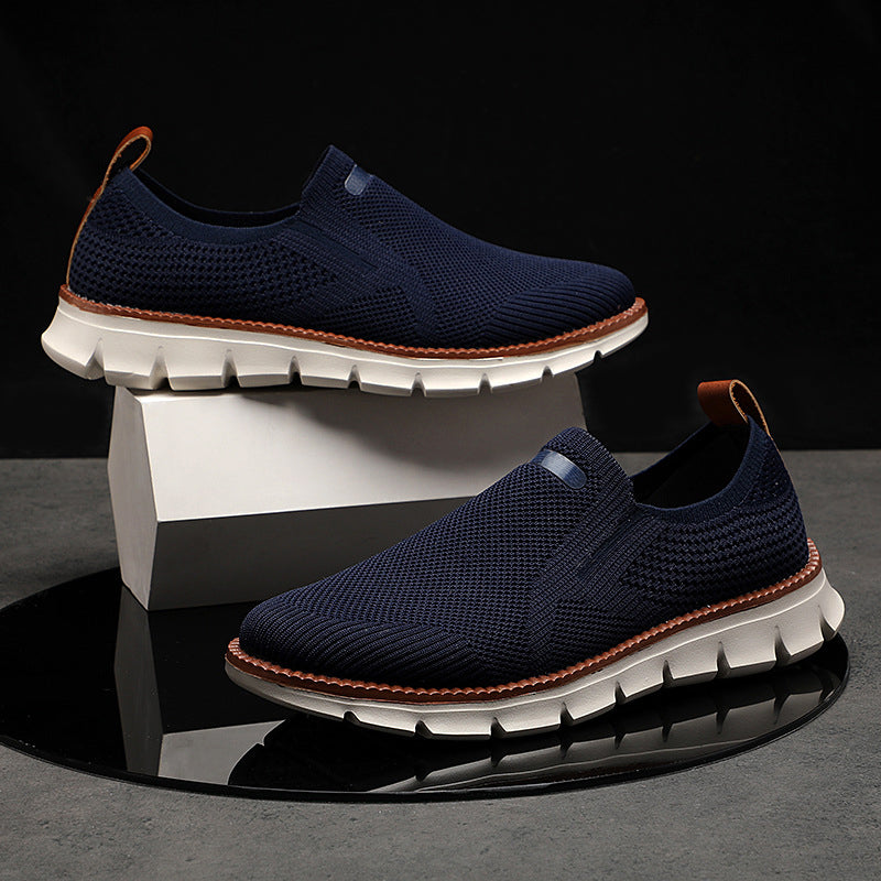Chaussures slip-on en mesh