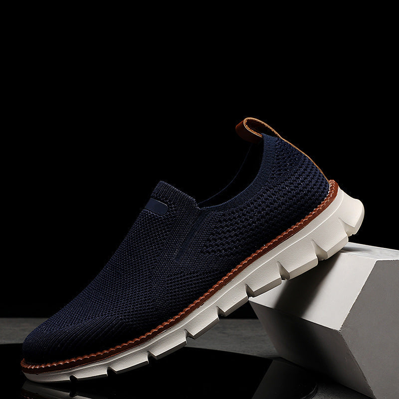 Chaussures slip-on en mesh