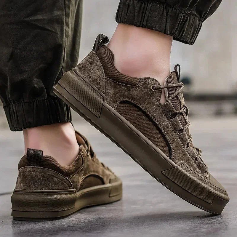 Chaussures urbaines en cuir