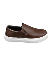 Chaussures slip-on casual en cuir