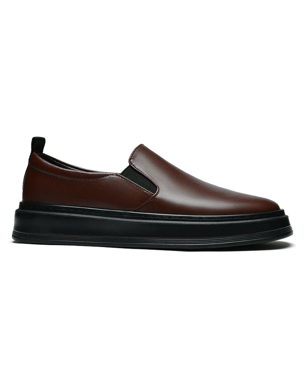 Chaussures slip-on en cuir