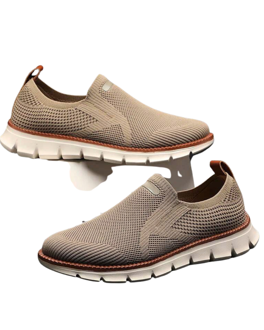 Chaussures slip-on en mesh