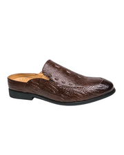 Chaussures habillees imprime crocodile