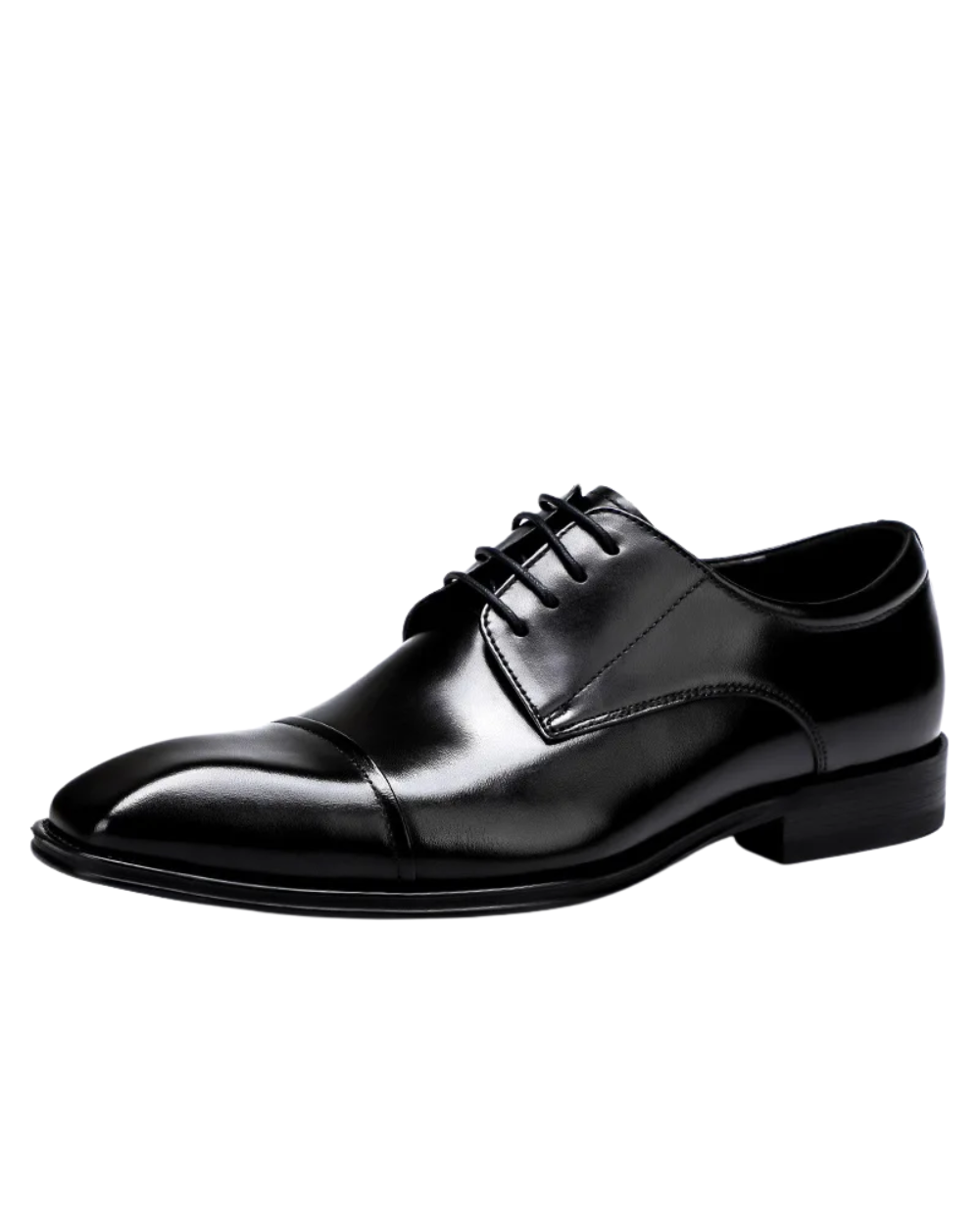 Chaussures business chics en cuir