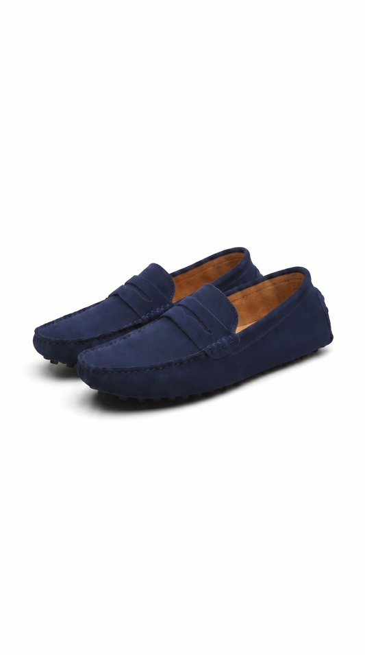 Genova | Mocassins en daim