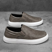 Chaussures slip-on casual en cuir