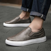 Chaussures slip-on casual en cuir