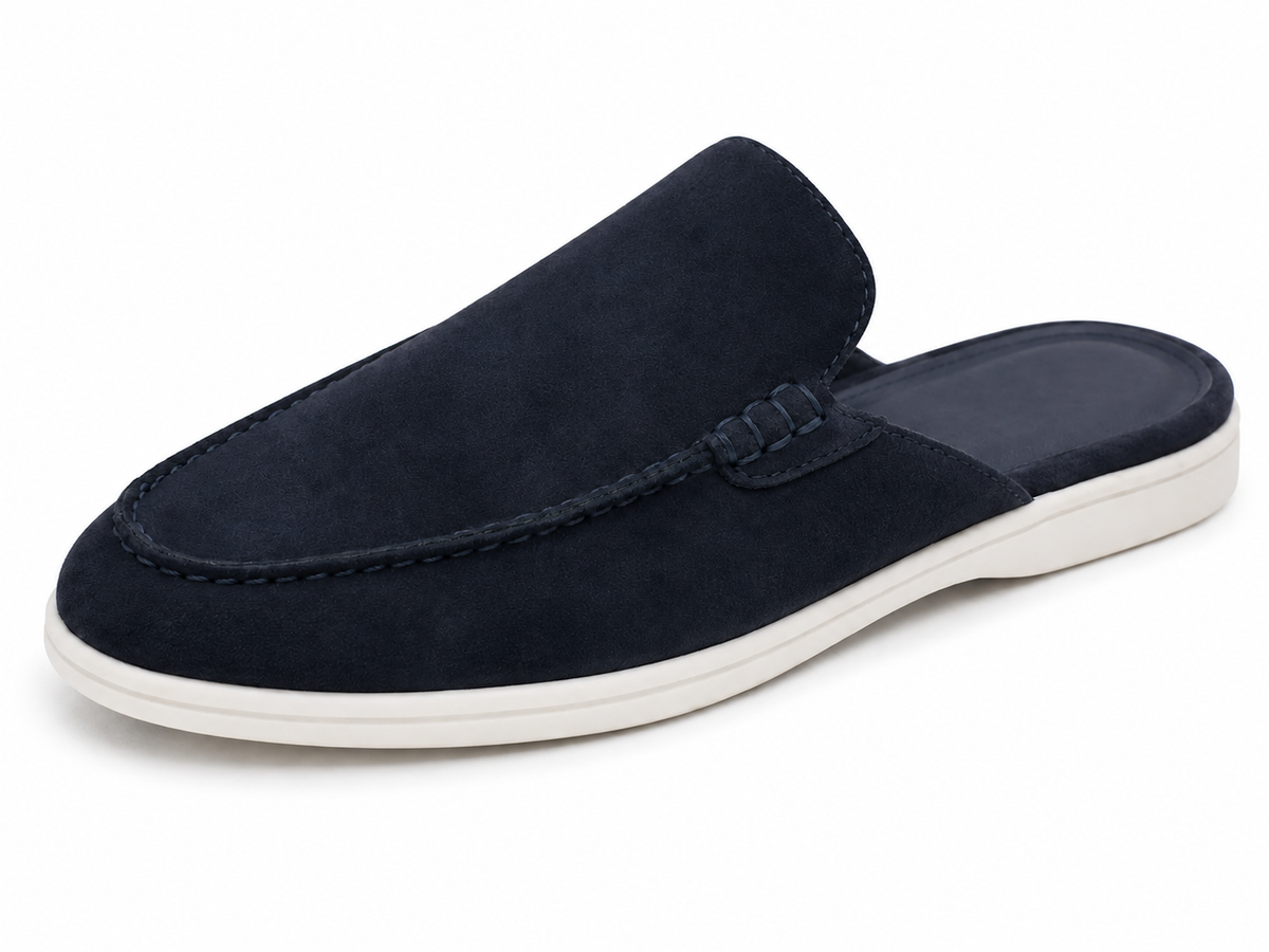 Yacht | Mules en daim pour homme