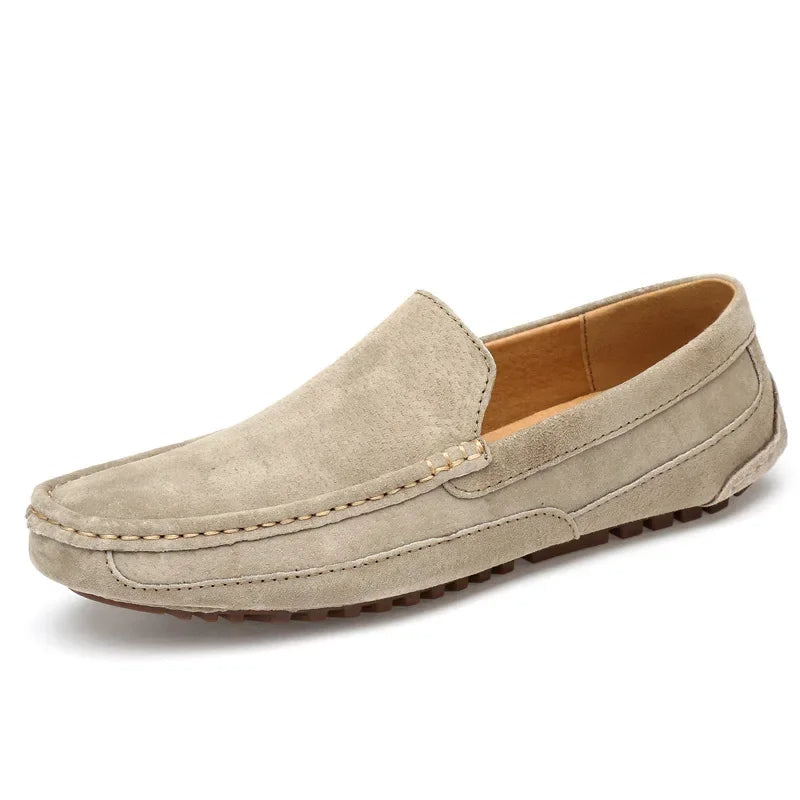 Mocassins chics en daim premium