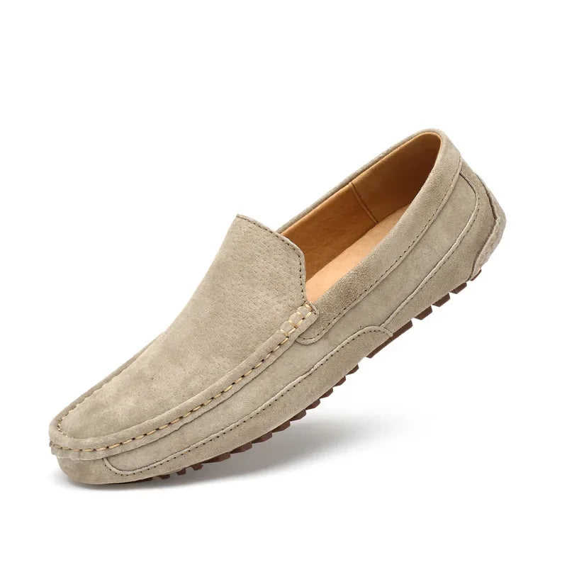 Mocassins chics en daim premium