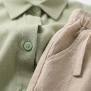 Matteo | Ensemble court en lin