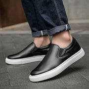 Chaussures slip-on casual en cuir