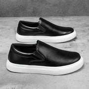 Chaussures slip-on casual en cuir