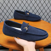 Mocassins business en daim