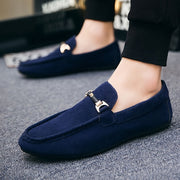 Mocassins business en daim