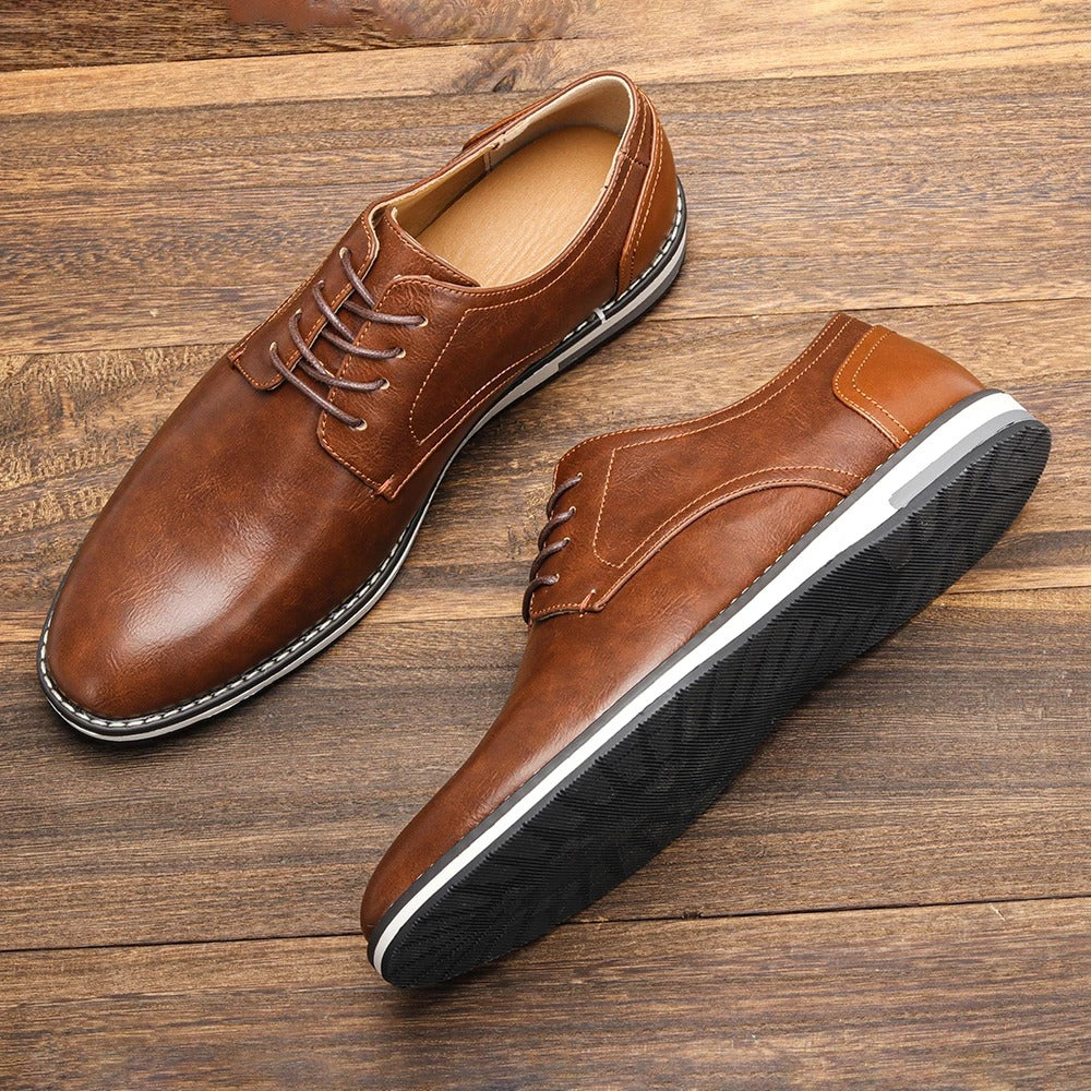 Chaussures chics en cuir