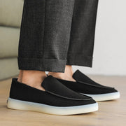 Mocassins business classiques en daim