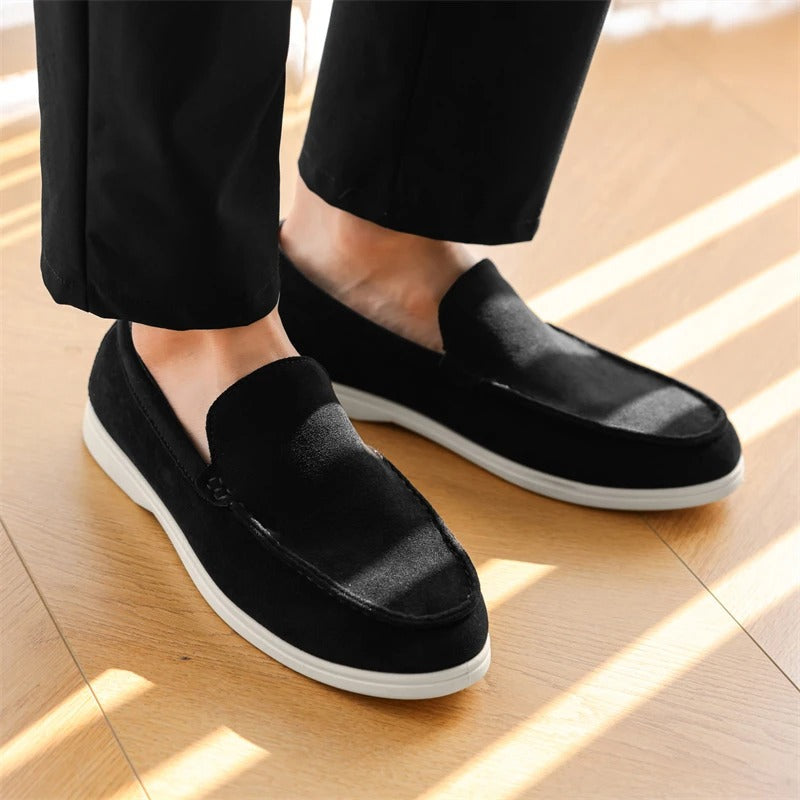 Mocassins en daim premium