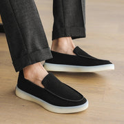Mocassins business classiques en daim