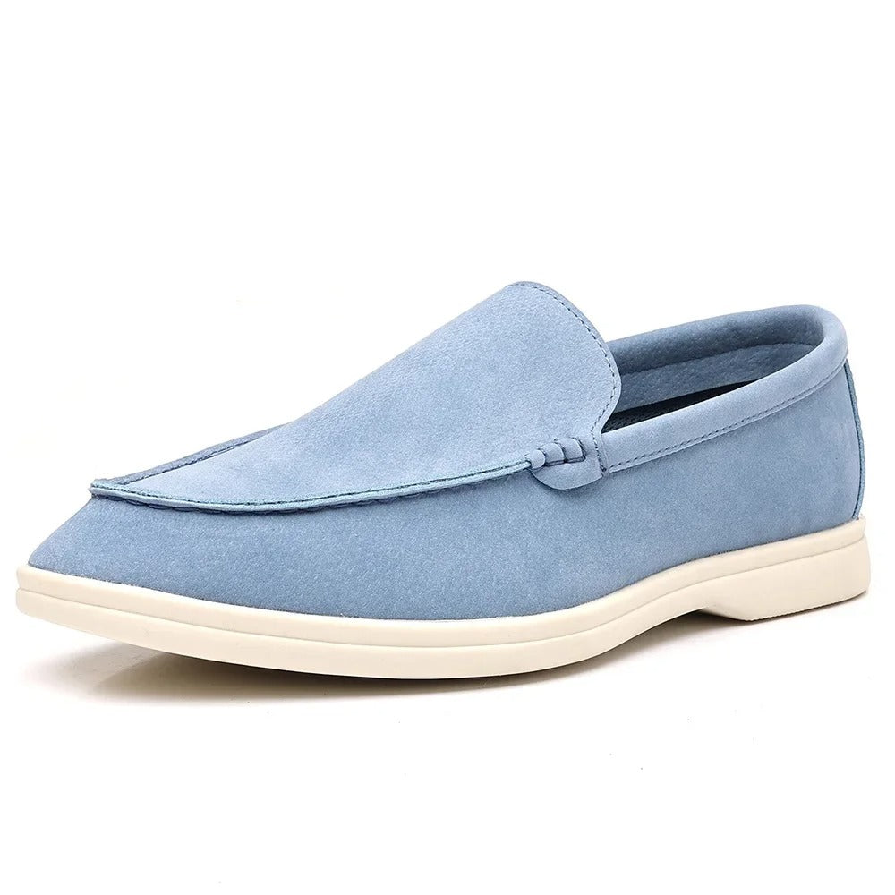 Mocassins classiques en daim