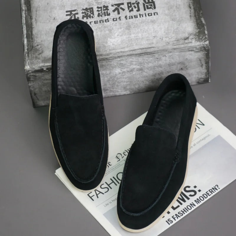 Mocassins en daim premium