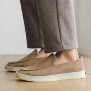 Mocassins business classiques en daim