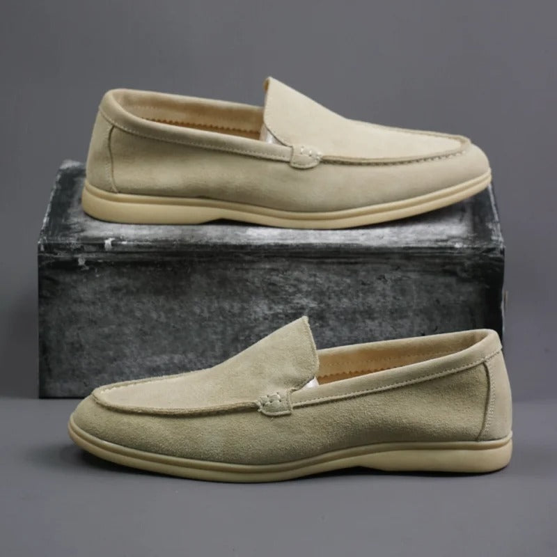 Mocassins en daim premium
