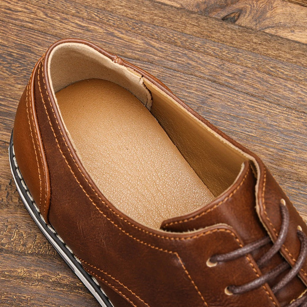 Chaussures chics en cuir