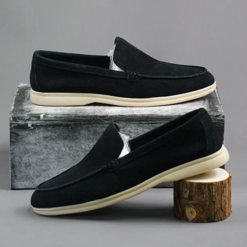 Mocassins en daim premium