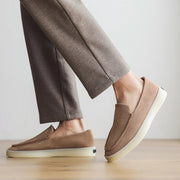 Mocassins business classiques en daim