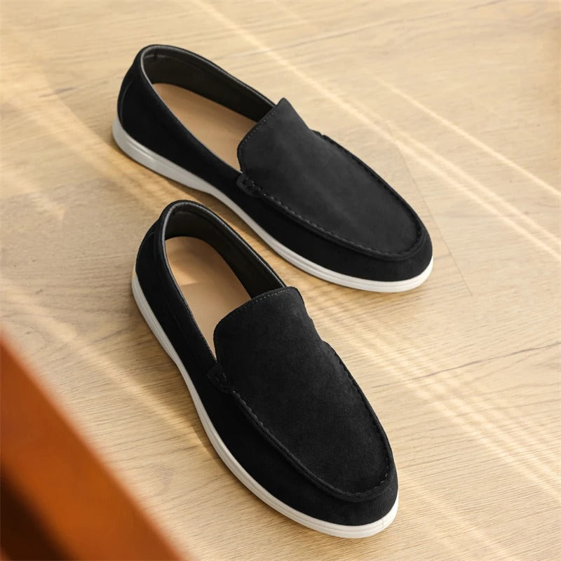 Mocassins en daim premium