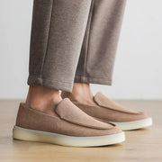 Mocassins business classiques en daim
