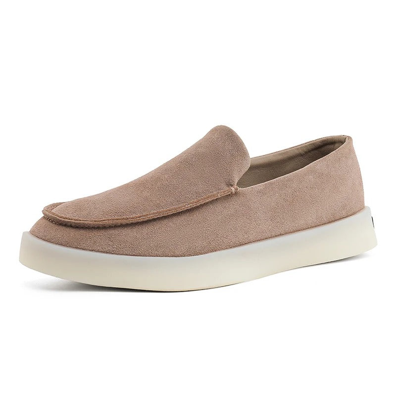 Mocassins business classiques en daim