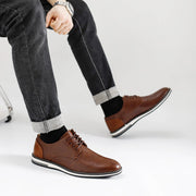 Chaussures chics en cuir